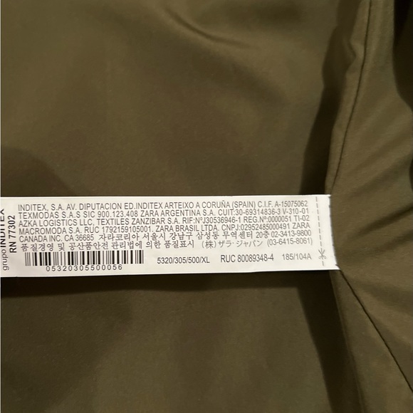 Zara Men’s Combination Collar Jacket Size XL - Picture 7 of 14